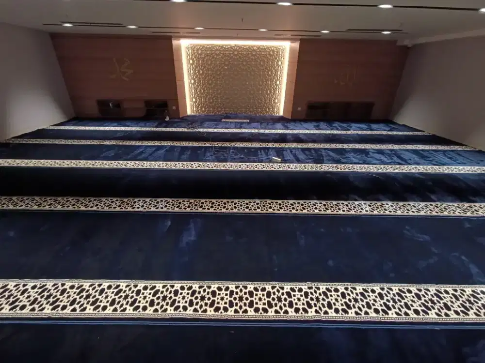 PROMO Cuci Gudang! Karpet Masjid Tebal & Halus (Bisa Custom Ukuran)