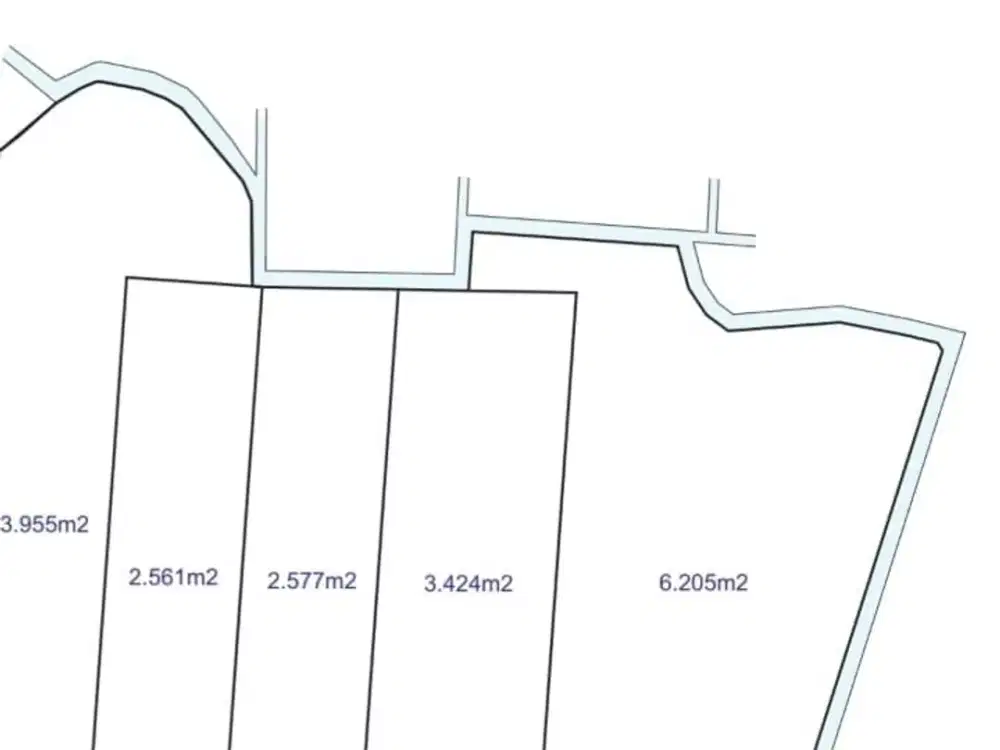 DIJUAL Tanah kosong dan sawah di Soekarno Hatta, Bandung