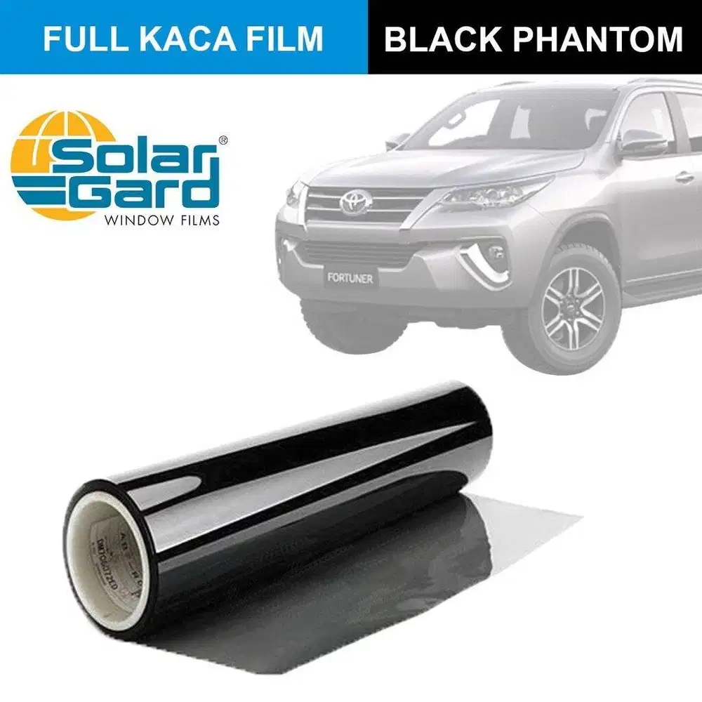 Harga Full body pemasangan kaca film SOLAR GARD BLACK PANTHOM ORIGINAL