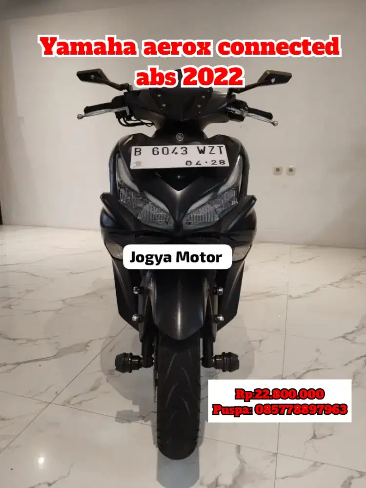 (P) Yamaha aerox connected abs 2022