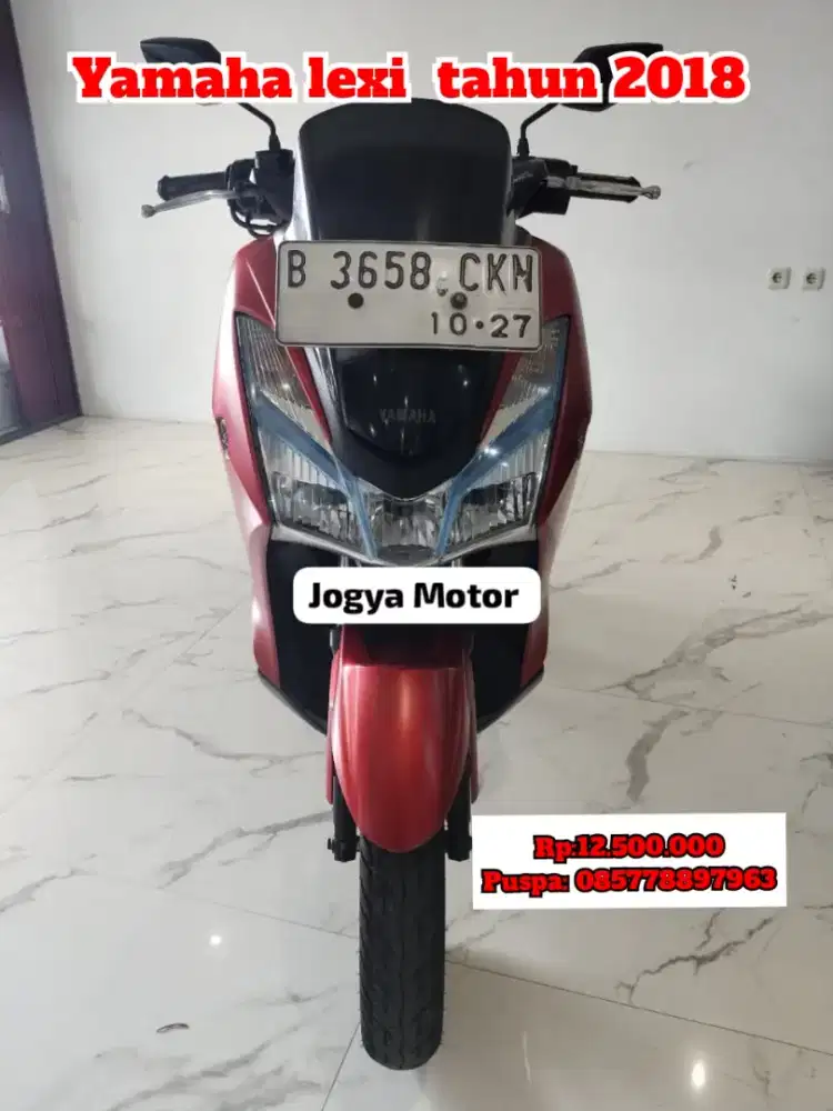 (P) Yamaha Lexi 125 tahun 2018 cash credit