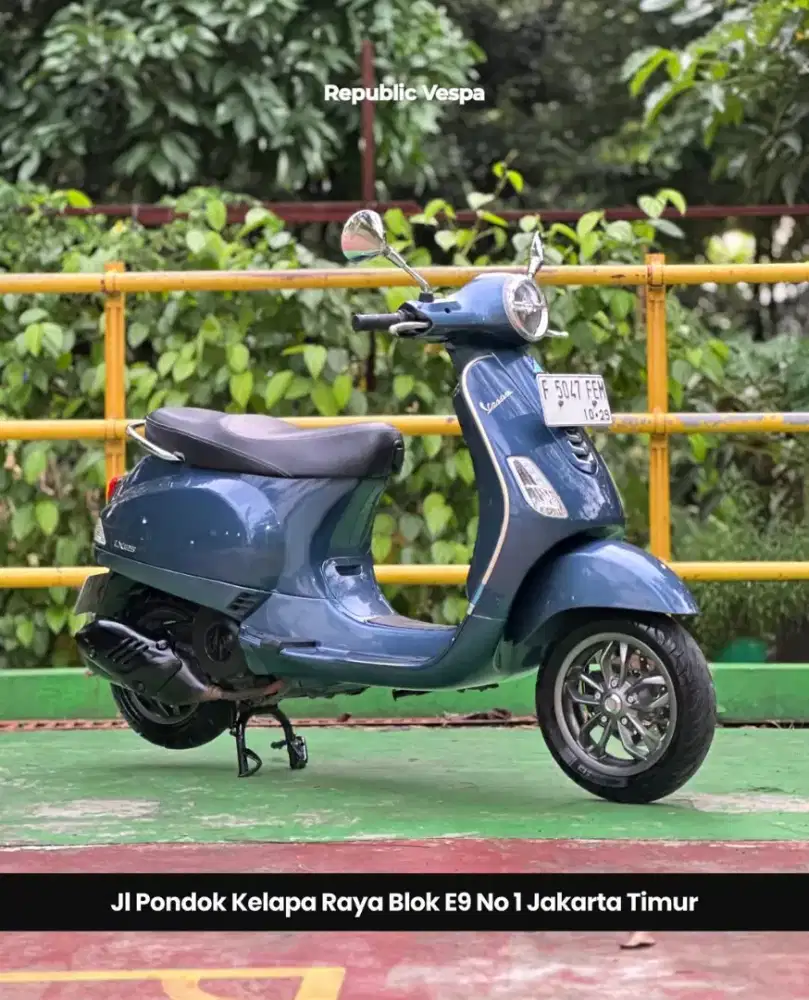 JUAL CEPAT PIAGGIO VESPA LX 125 IGET LED TAHUN 2019 PERFECT CONDITION