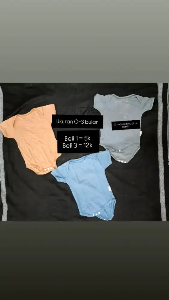 PRELOVED BAJU BAYI MURAH