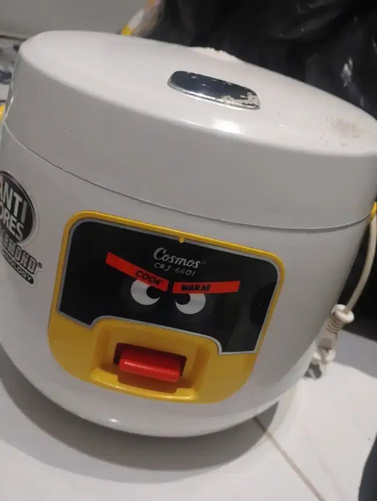 RICE COOKER MAGICOM COSMOS TIPE CRJ 6601 100% ORIGINAL