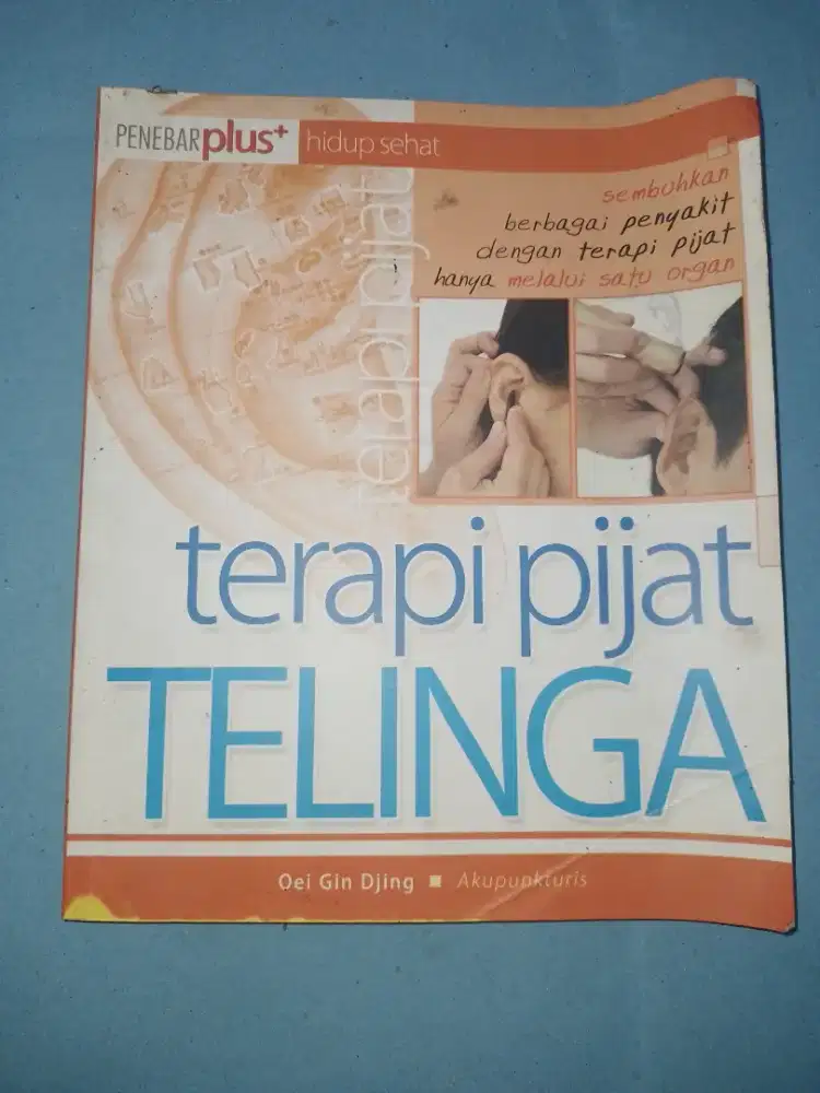 Dijual Buku Terapi Pijat Telinga