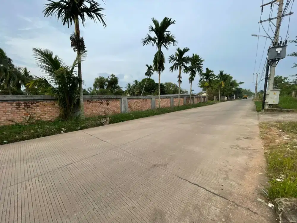 Tanah Murah Sukawinatan Dekat pasar dan bandara Palembang