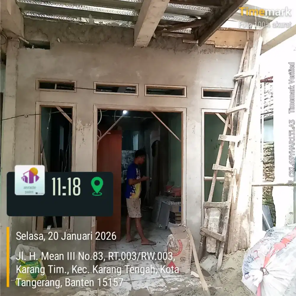 Tukang bangun rumah/renovasi dll
