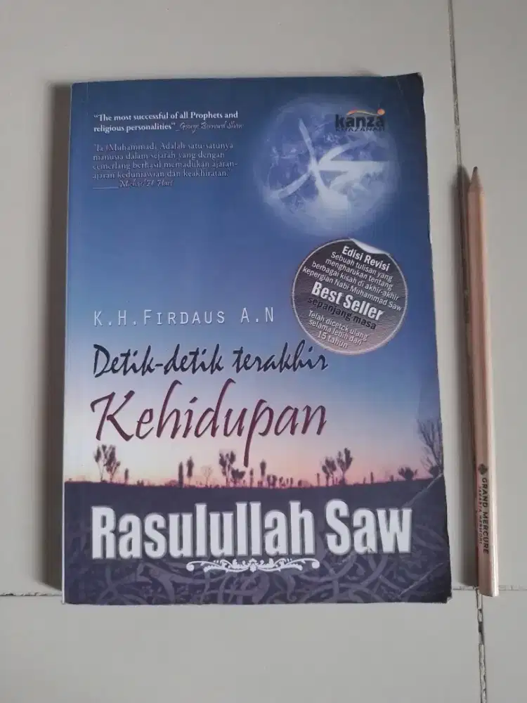 Dijual Buku Detik-detik Terakhir Kehidupan Rasulullah SAW