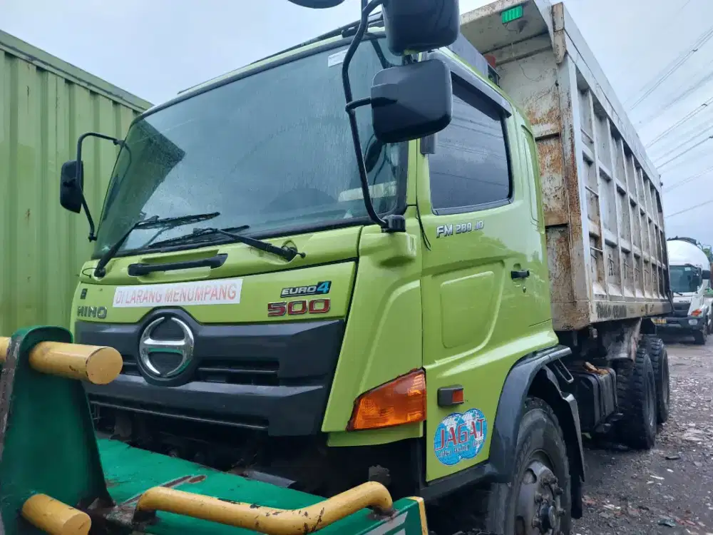 Hino Lohan 500 FM 280 JD Tronton 6×4 Dumbtruk Ors Plat B.Bio Solar