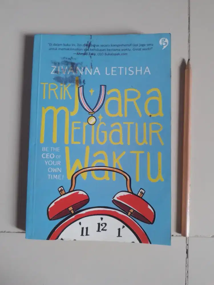 Dijual Buku Trik Juara Mengatur Waktu