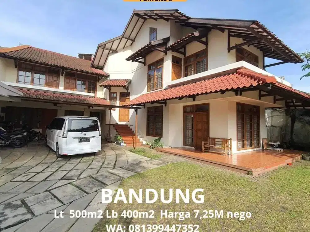 DiJual Rumah + Kamar Kost Siap Usaha diBandung