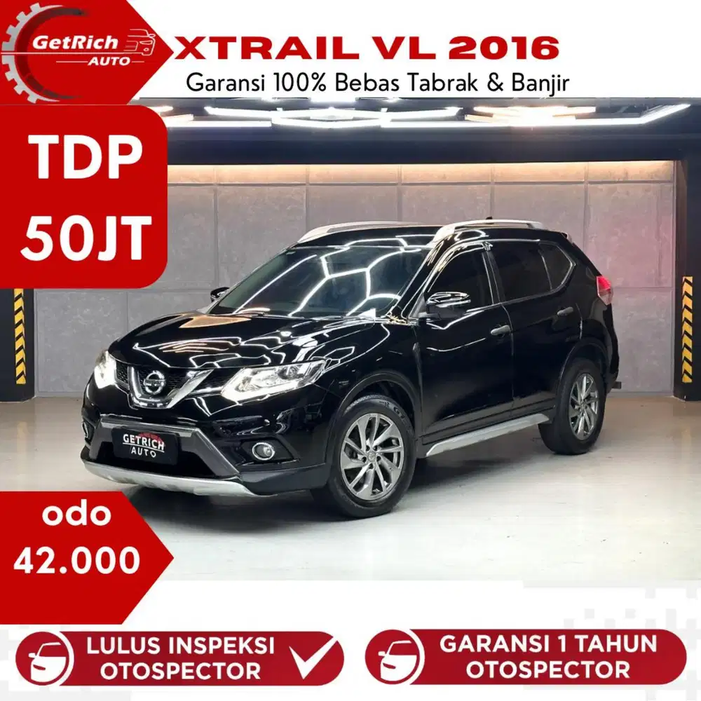 Km 40Rb Nissan XTrail 2016 2.5 cvt Hitam