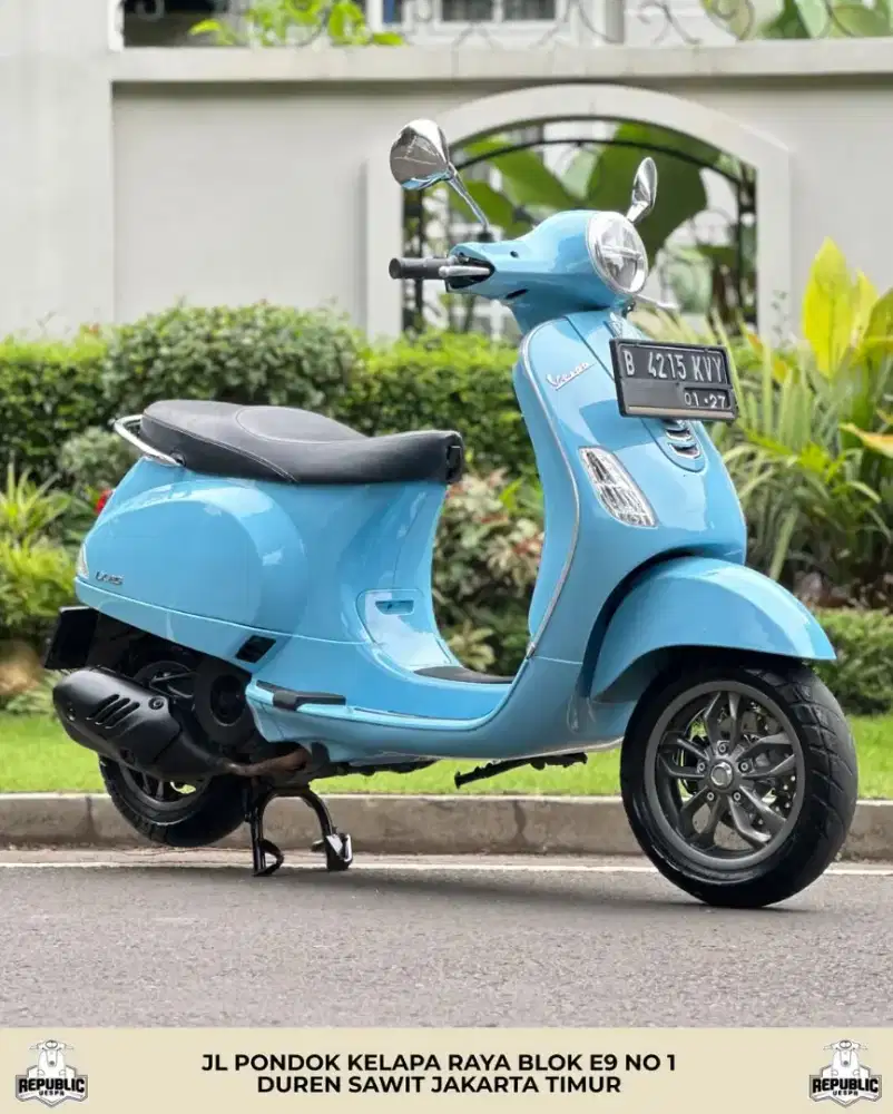 JUAL CEPAT PIAGGIO VESPA LX 125 IGET LED TAHUN 2021 PERFECT CONDITION