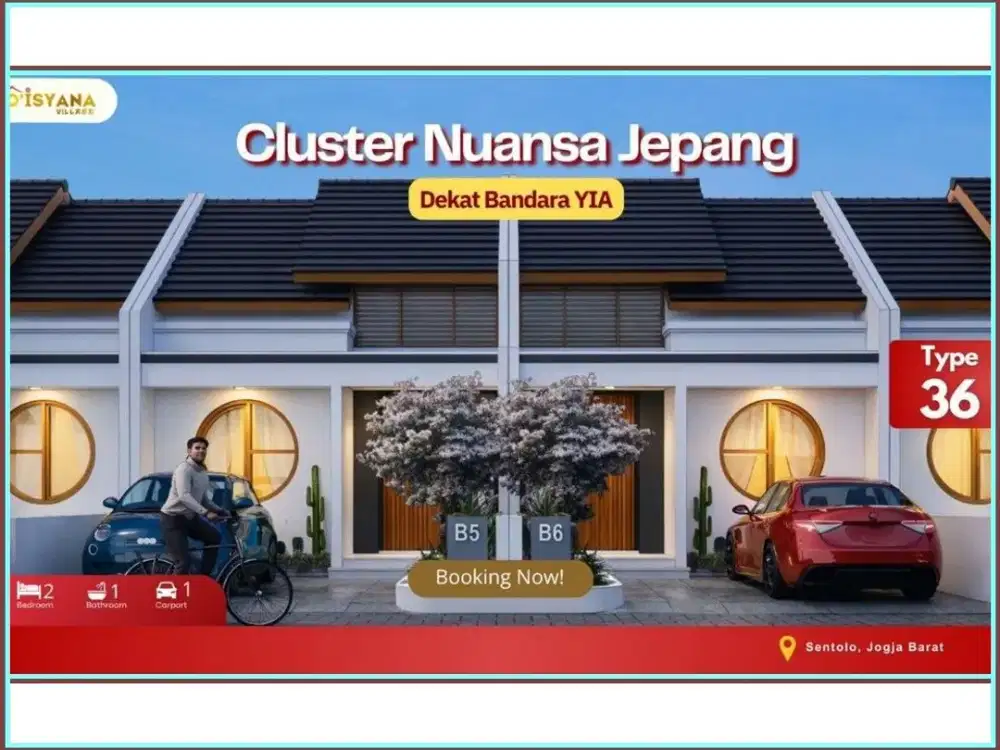 Rumah Modern Japanese Akses Mudah