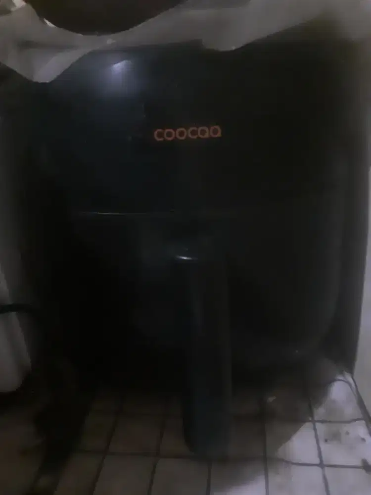 Jual murah air fryer 4L merk coocaa seken / preloved