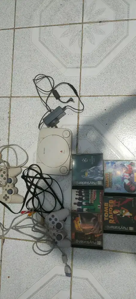 PlayStation one slim kondisi normal