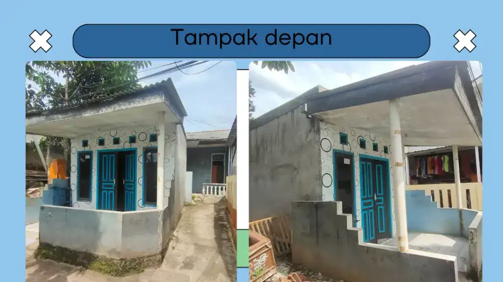 HEMAT BANYAK, BELI RUMAH SEHARGA TANAH, sisanya bisa untuk renovasi