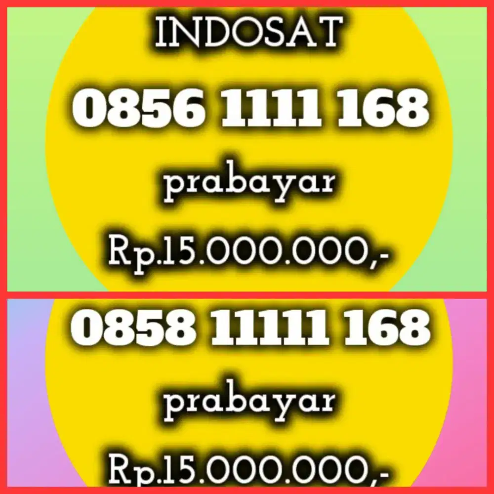 CANTIK KOLEKSI INDOSAT 168