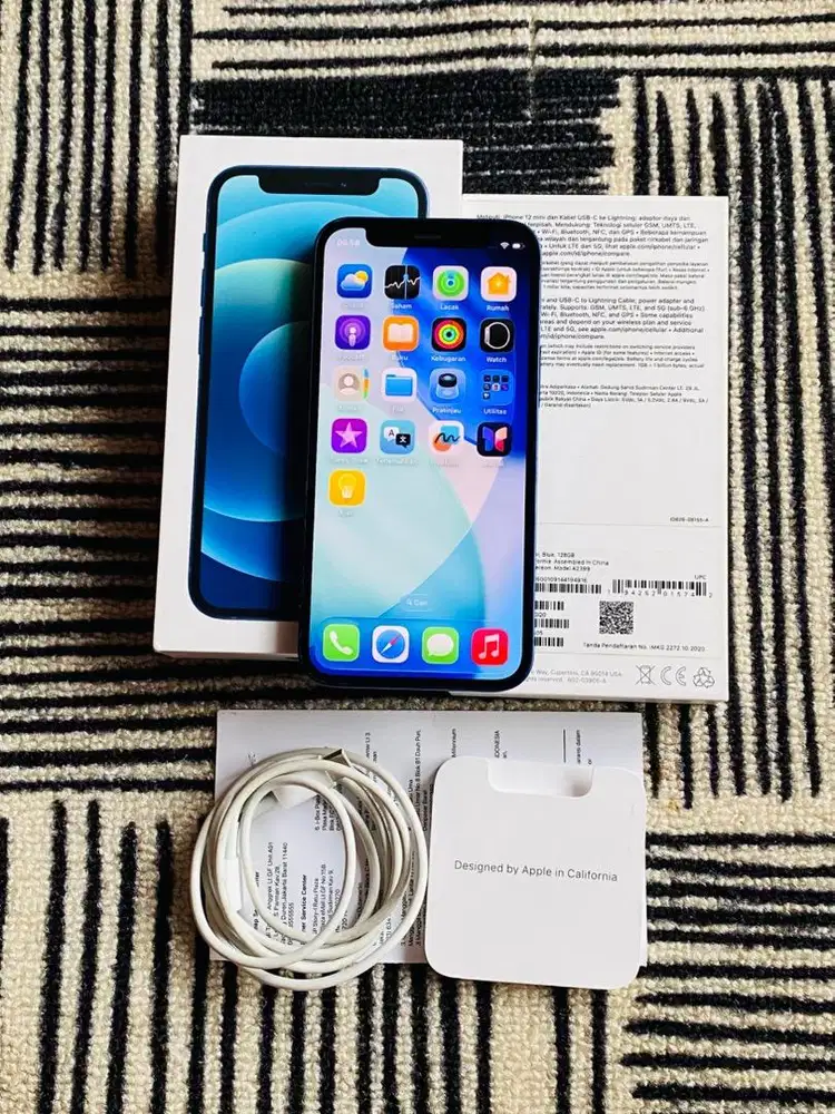 Iphone 12 mini 128 gb iBox fulset original