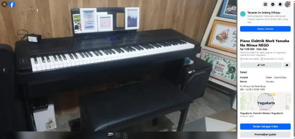 Piano Elektrik Yamaha