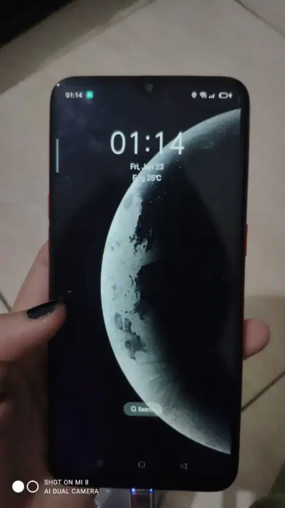 OPPO F9 RAM 6/64GB, WARNA MERAH