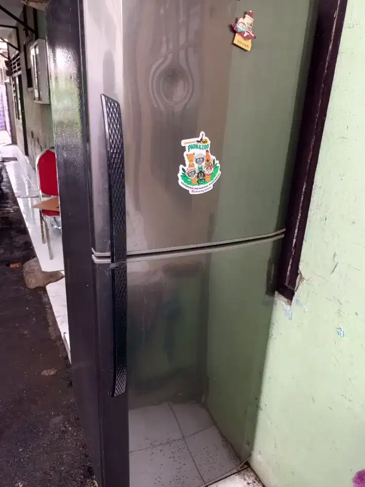 Kulkas panasonic siap pakai ORI