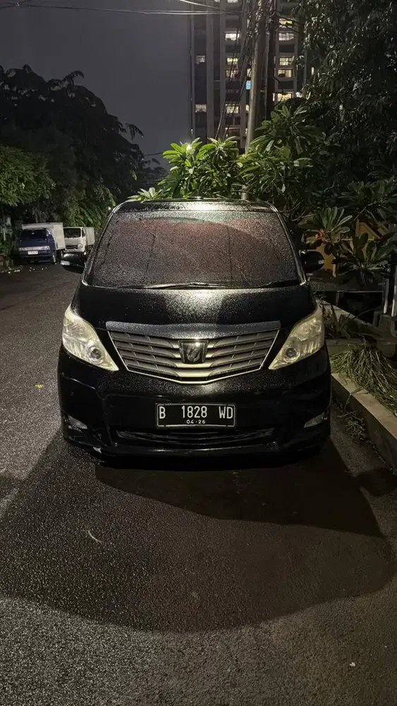 Toyota Alphard X 2.4 AT NIK 2011 CBU