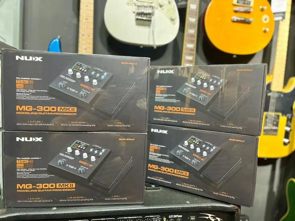NUX MG300 MKII - Guitar Modelling Processor Multi Effects Guitar Pedal
