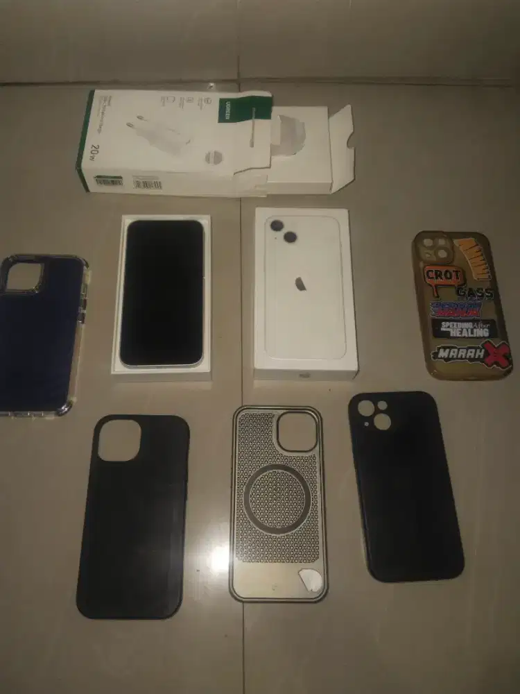 Iphone 13 128 IBox Matot, Fisik Mulus 100% Fullset