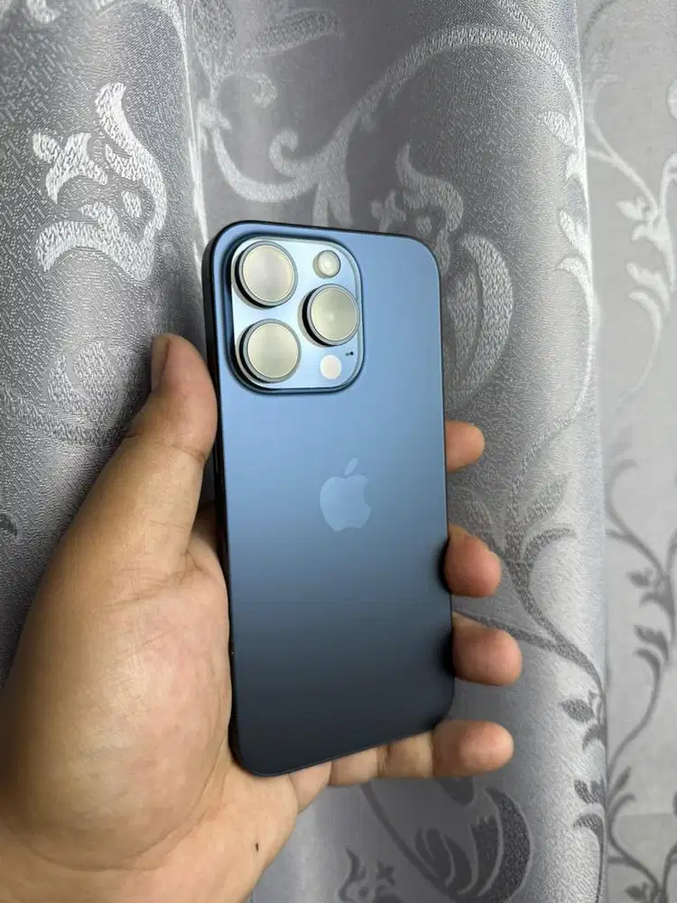 IPHONE 15 PRO 128GB IBOX BLUE TITANIUM FULLSET ORI