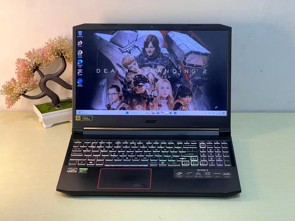 Acer Nitro 5 Ryzen 5-4600H RAM 16 SSD 512 GTX 1650Ti Second