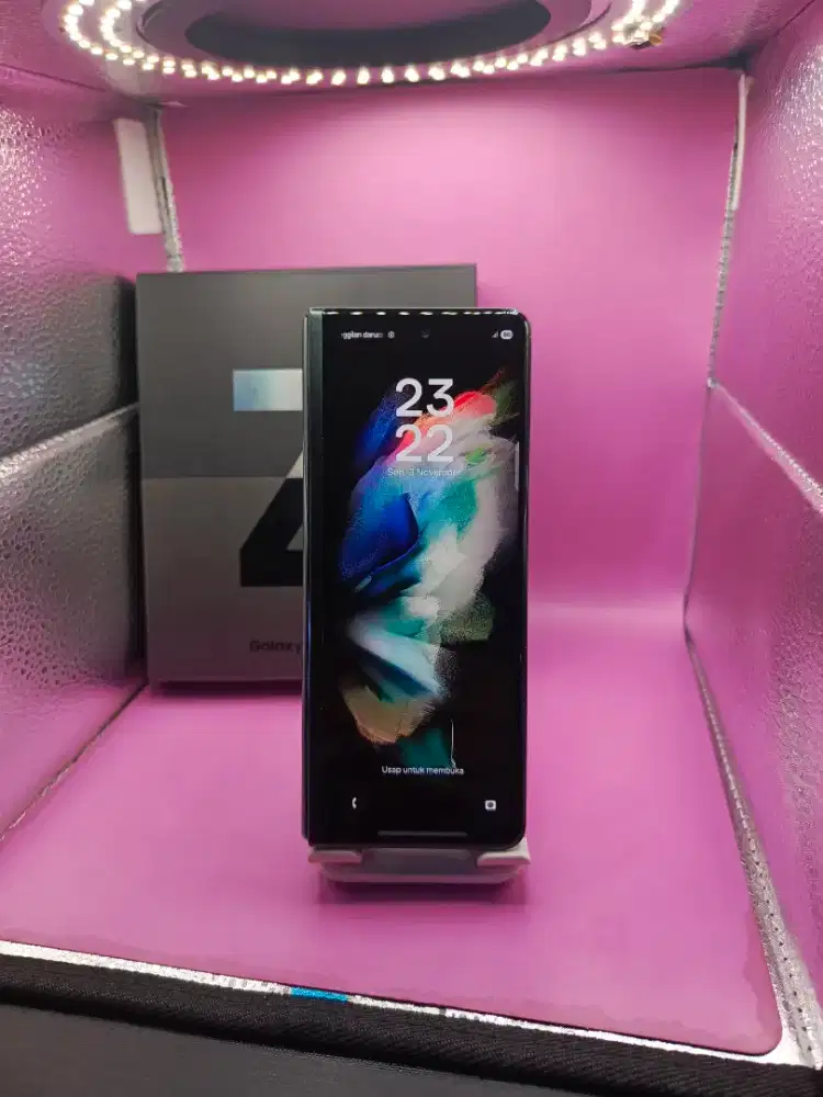 SAMSUNG Z FOLD 3 5G RAM 12 / 256GB ORIGINAL SEIN  FULLSHET SIAP PAKE