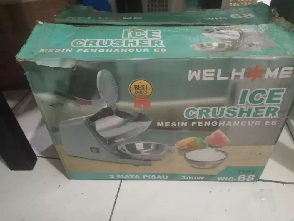 Penghancur es well home