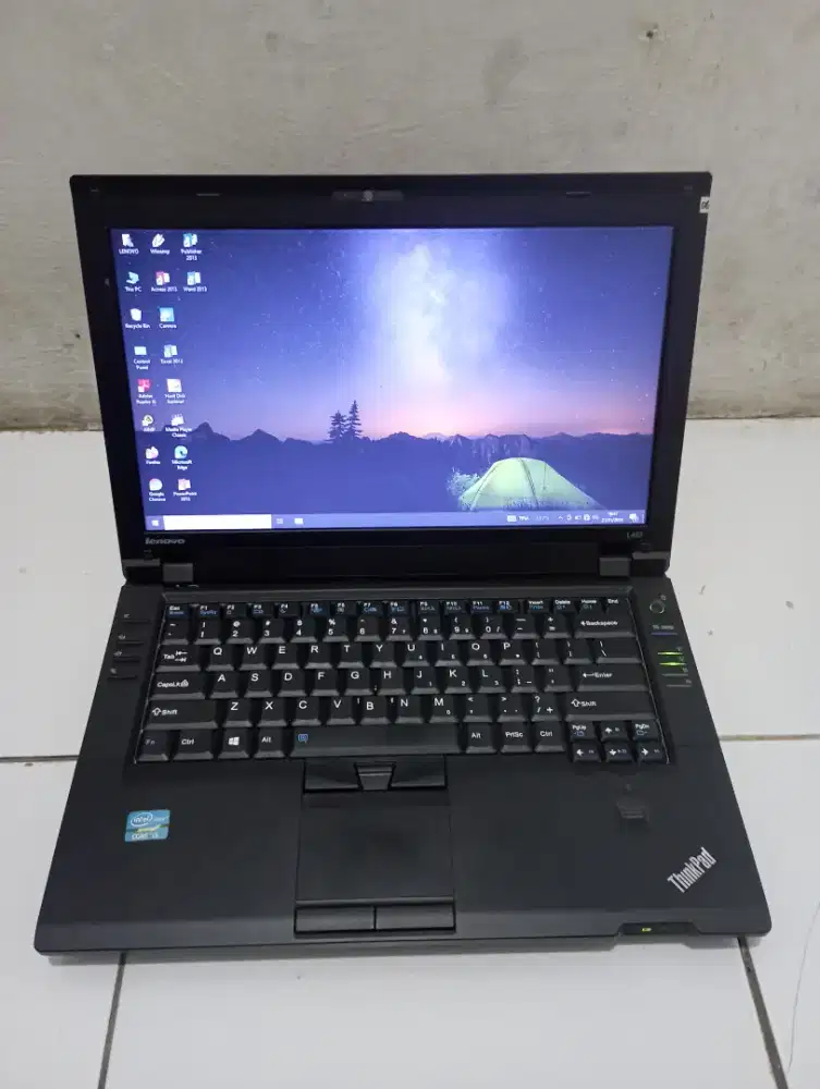 Laptop Thinkpad i3 ram 4Gb siap pakai