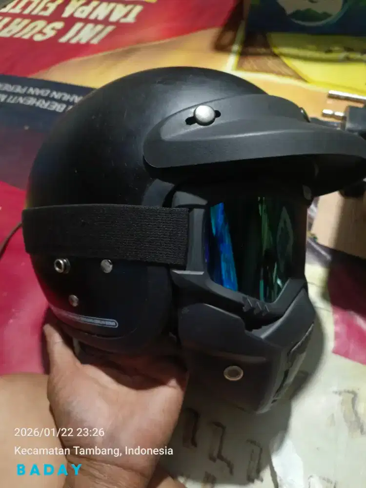 Di jual helm bogo mask