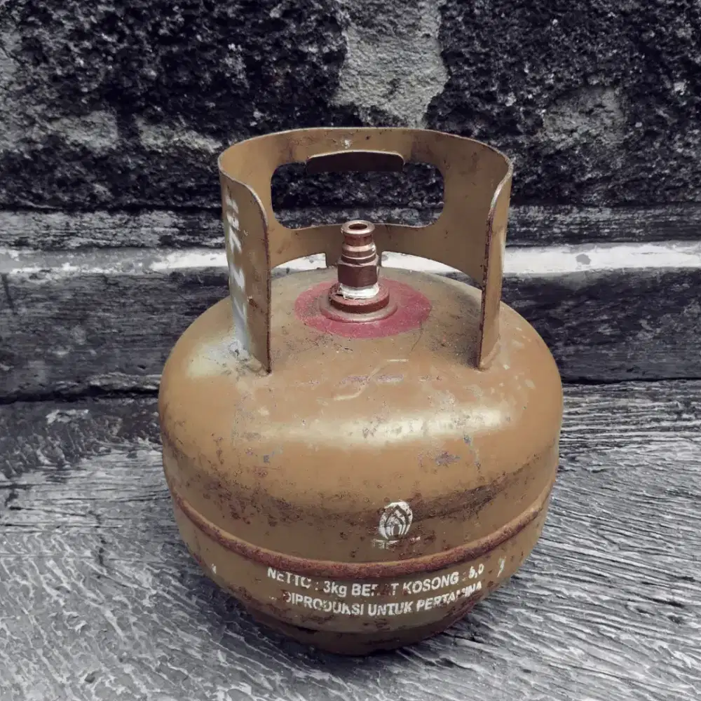 Tabung gas kosong, tabung gas low