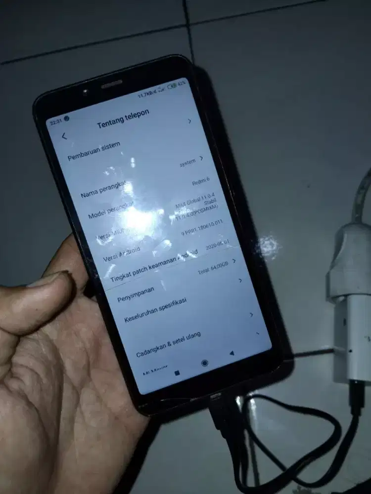 Xiaomi redmi 6 ram 4gb per 64gb