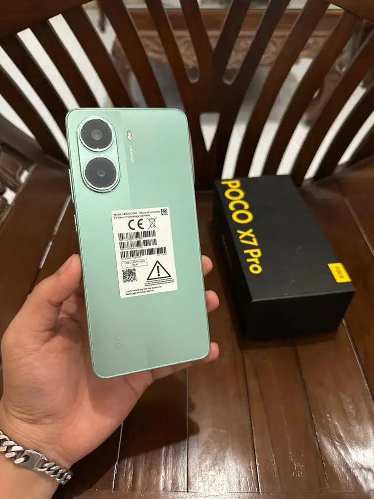 Poco X7 Pro 12/512gb Green, Mulus Fullset Original