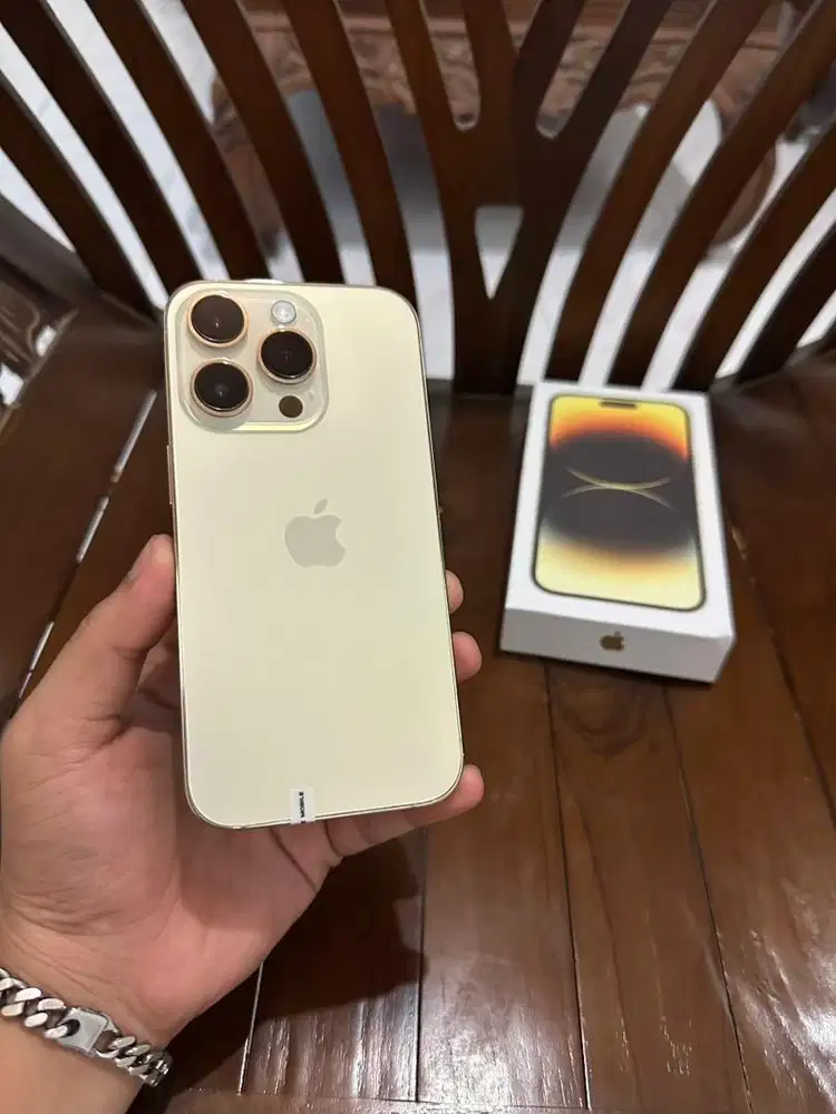 Iphone 14 Pro 256gb Gold, Mulus Fullset