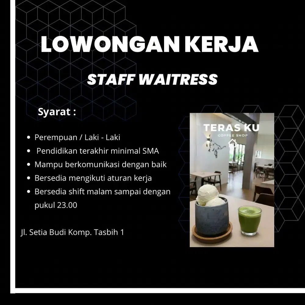 Dibutuhkan waitres
