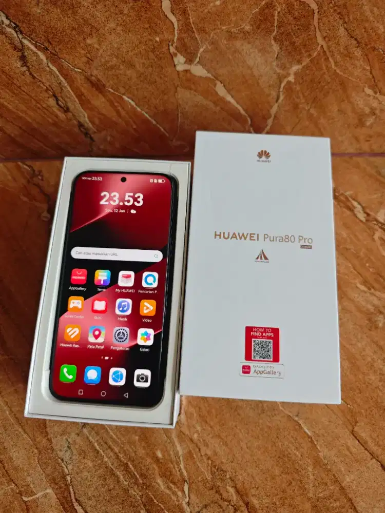 HUAWEI PURA 80 PRO FULLSET ON GARANSI