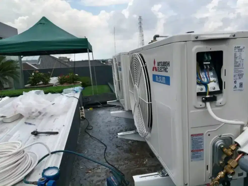 Jasa Servis Ac + Disinfektan