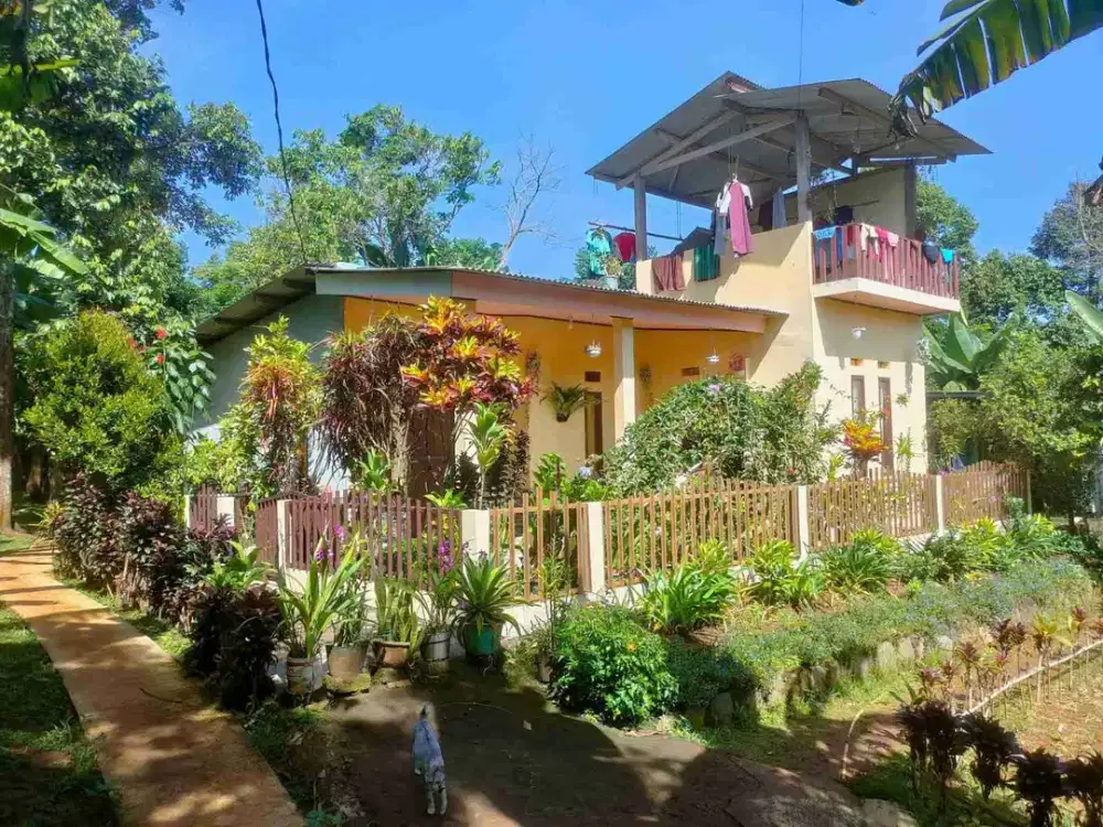 Rumah Murah + Tanah Luas Cocok utk tmp wisata buah / Cafe / Resto / peternakan di Jonggol.