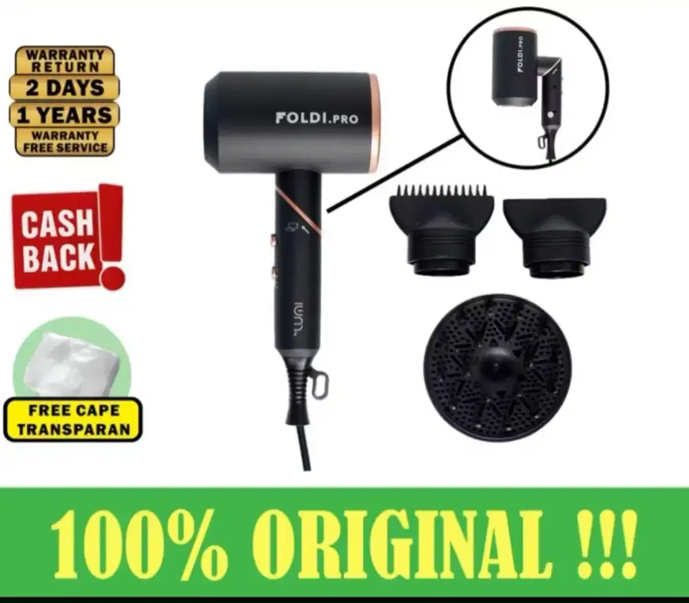 Lumi Hairdryer Foldi Pro