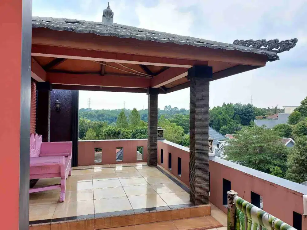 Rumah bagus dalam kluster siap huni di Bukit Golf Cibubur.