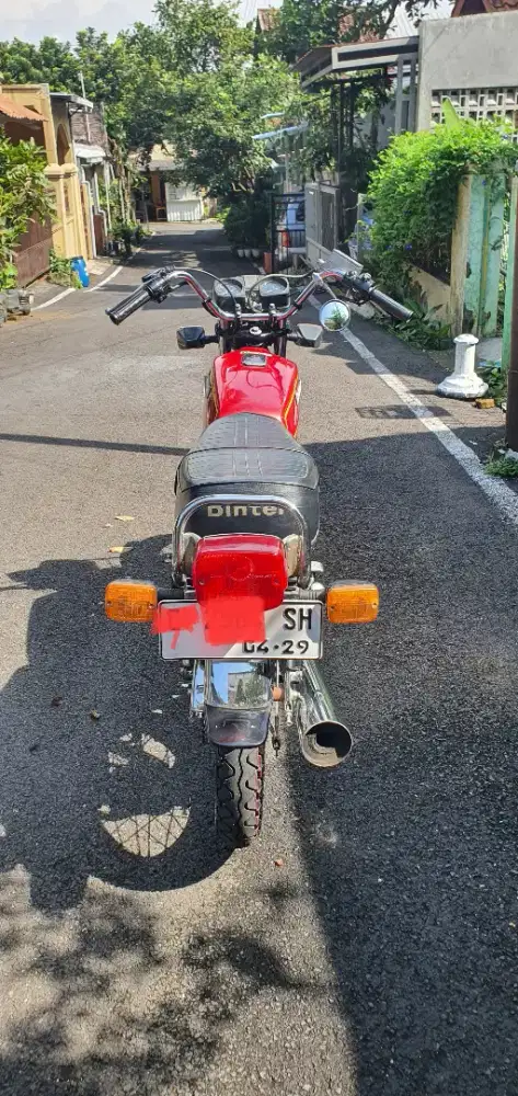 Kawasaki Binter Merzy 1982 Merah asli
