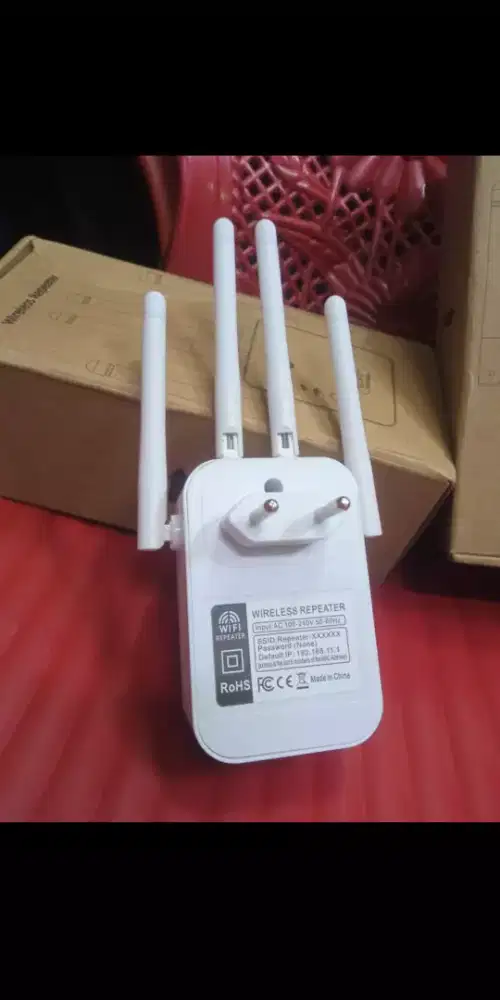 Wifi repeater penguat wifi 2 antena