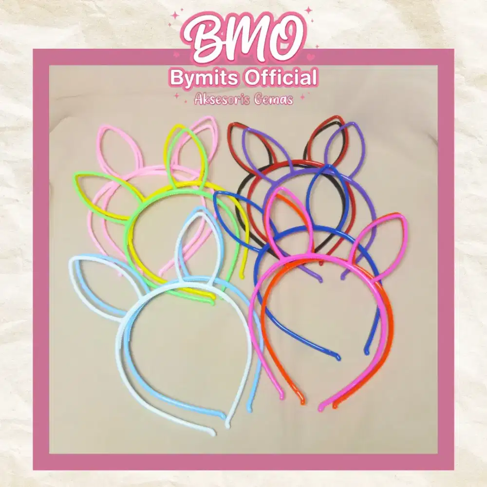 Bymits Official Bando Kelinci Gemas Bundling Termurah