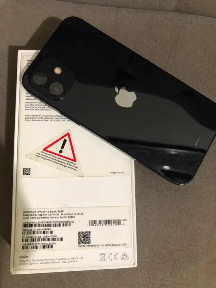 Iphone 12 resmi 64 ibox