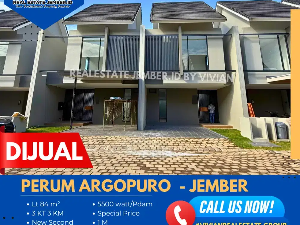 RUMAH ARGOPURO RIVER VALLEY KONDISI BARU HARGA MENARIK